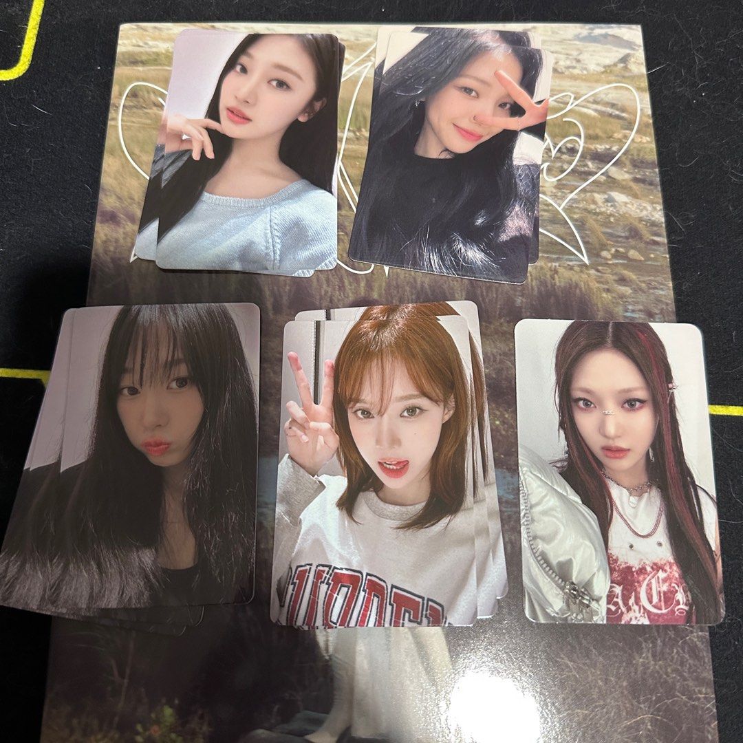 aespa小卡my world yzy1.0 一直娛yizhiyu 簽售卡Karina Winter