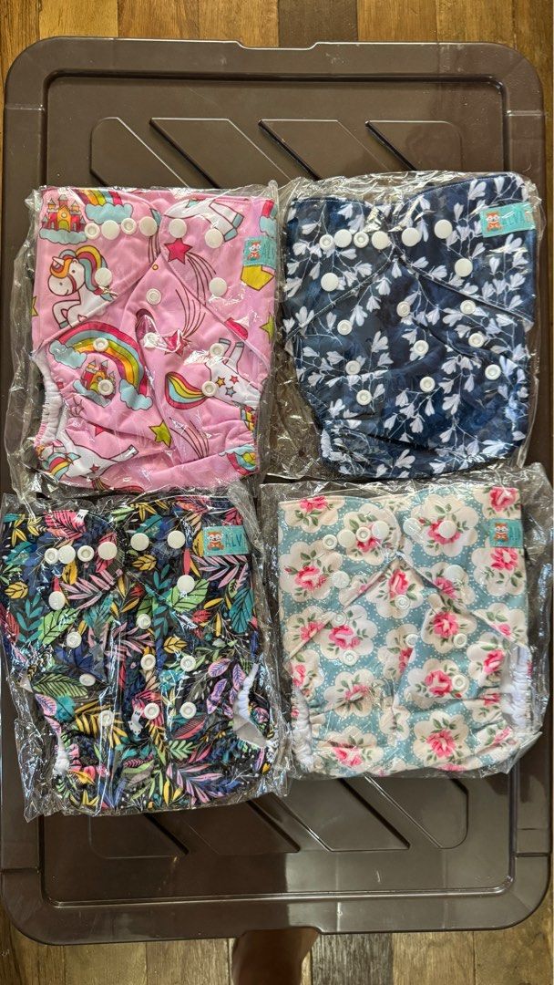 Alva Baby Cloth Diapers (Category: Diapers & Baby Wipes) located in Las Pinas. Submitted by rieanngirl (Listing ID 1297194482, Image 2). Description: Brand new Alva Baby Cloth Diapers 120 each Generic Cloth Diapers 100 each.