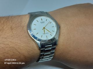 Authentic Casio MTP-1128 Quartz Japan Watch