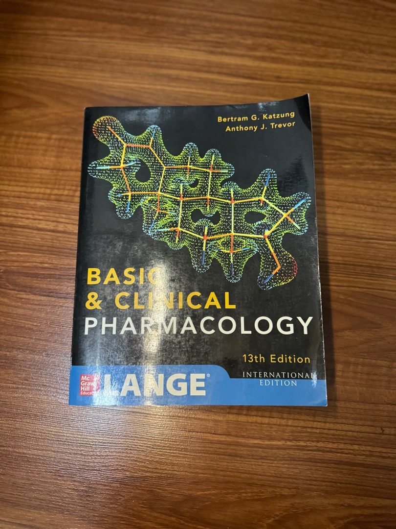 Basic and Clinical Pharmacology Katzung (Category: Textbooks) located in Manila. Submitted by lianjhlp (Listing ID 1297115289, Image 1). Description: RFS: Decluttering SF should be shouldered by the buyer. .