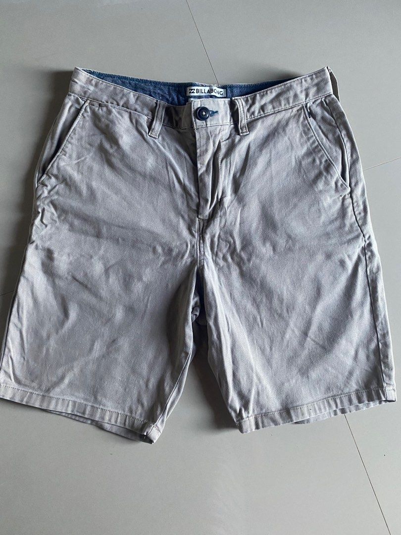 Billabong New Order Stretch in Beige Men s Fashion Bottoms Shorts on Carousell