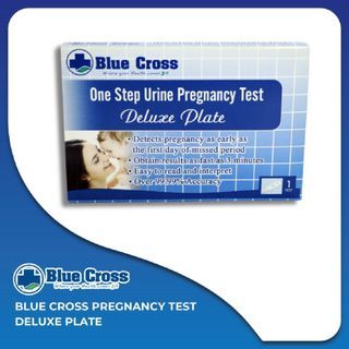 BLUE CROSS PREGNANCY TEST DELUXE PLATE 1PC