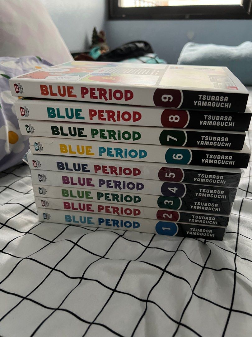 Blue Period Vol. 1-9 Set (Category: Comics & Manga) located in Quezon City. Submitted by kaijuuu07 (Listing ID 1297150149, Image 1). Description: Blue Period Vol. 1-9 - Negotiable - Preferably sold as set - Used once - With minor flaws on some volumes, prominent tear on vol. 6 due to logistic issue from supplier Message for more details! .