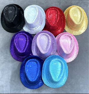 BNEW Sequinned Fedora Hat || Available in 9 colors