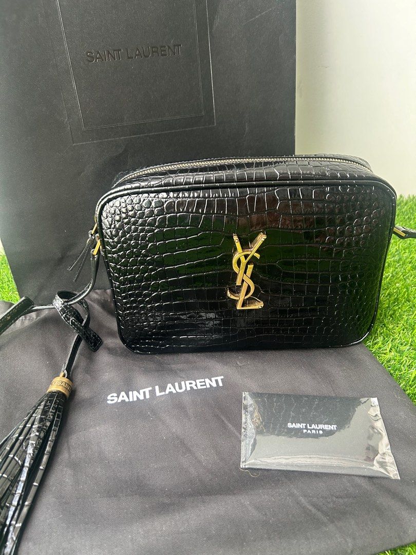 BNEW Rush YSL Lou Camera Bag Croc Luxury Bags Wallets on Carousell