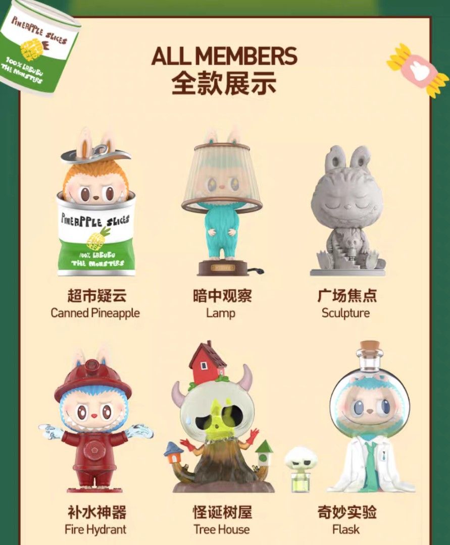 BRAND NEW POPMART POPMART LABUBU THE MONSTERS ALMOST HIDDEN SERIES Brand New Popmart Popmart Labu 1712475603 Be177356 Progressive 