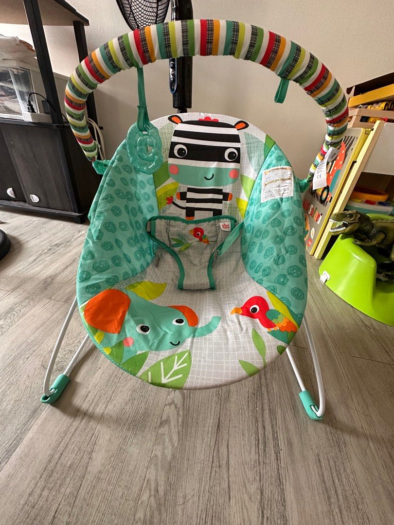 Bright starts rainforest baby bouncer (Category: Cots & Cribs) located in Imus. Submitted by camillegcleans (Listing ID 1297213793, Image 1). Description: Working good condition .