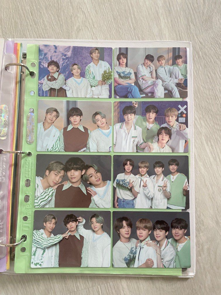BTS sowoozoo unit photocards, Toys & Collectibles, Fan Merchandise
