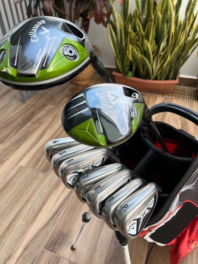 [Premium Golf Set] Callaway RAZR Fit Xtreme XHot Pro, Sports Equipment ...