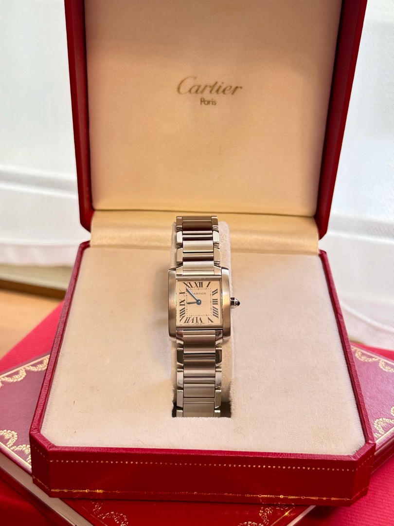 Cartier Tank Francaise 2384 Luxury Watches on Carousell