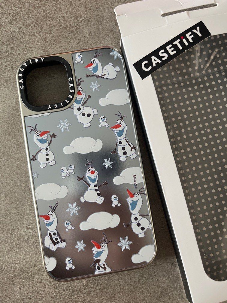 Casetify iPhone 14 case frozen Olaf 磁吸款, 手提電話, 電話及其他 