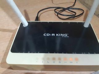 CDR King ZI Series Wifi N Wireless Router 2 antenna Model WR-NET-024-ZI