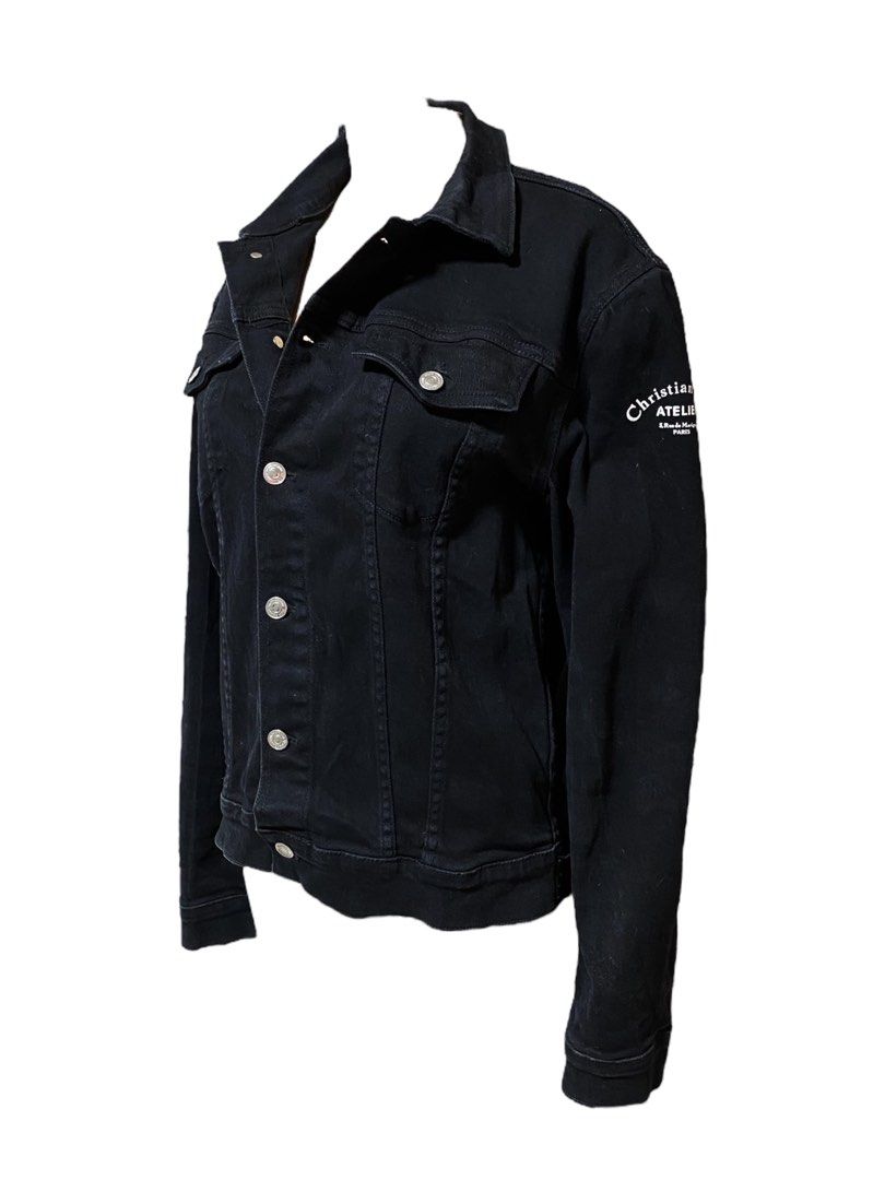 Christian Dior Atelier Rue Cambon Denim Jacket Luxury Apparel on Carousell