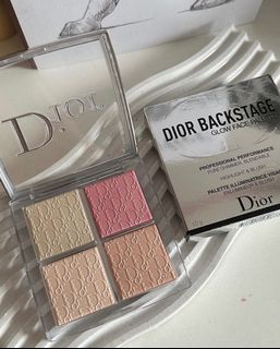 Christian Dior Face Glow Palette Rose Gold