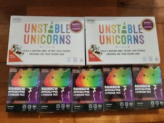 Unstable Unicorns: Rainbow Apocalypse Expansion Pack (New) | Buy From Pwned Games With Confidence. | Board & Card Games