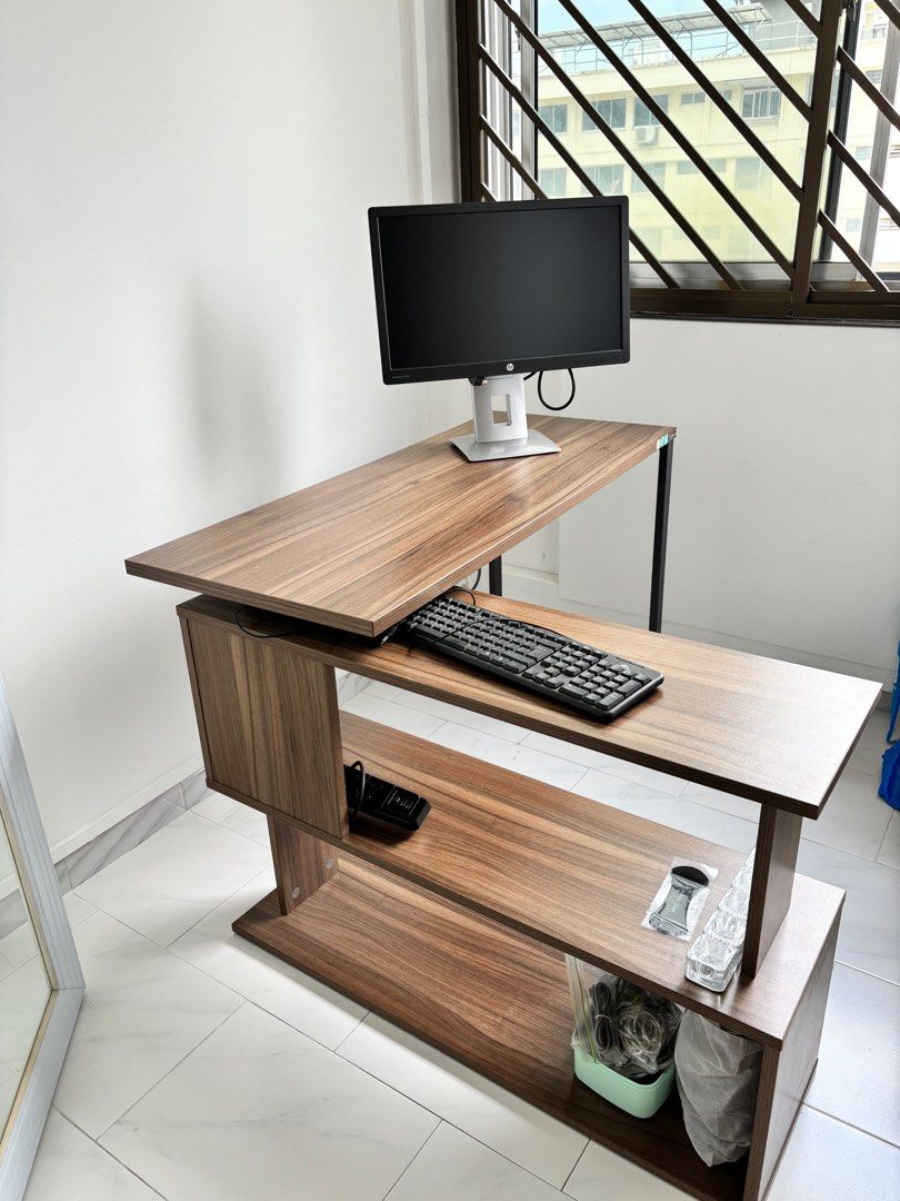Pc Table Only Computer Table, Furniture & Home Living, Furniture, Tables & Sets on ...