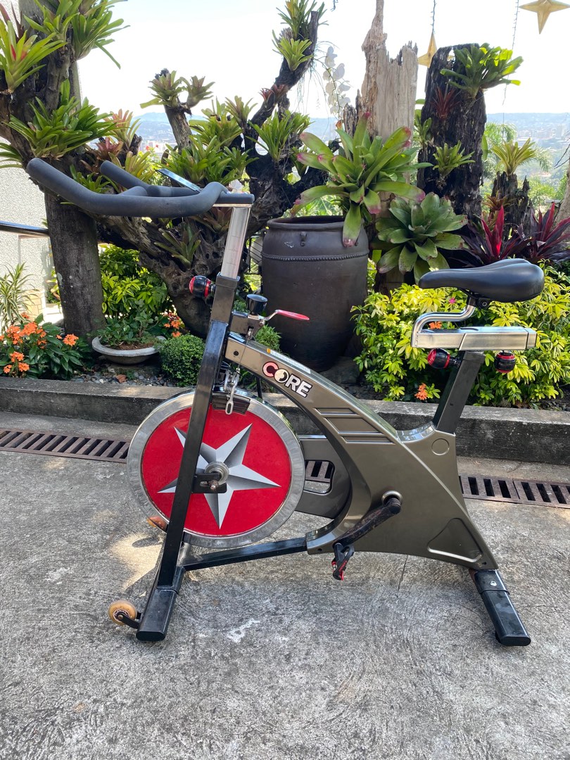 CORE Stationary Bike Sports Equipment Exercise Fitness Cardio Fitness Machines on Carousell