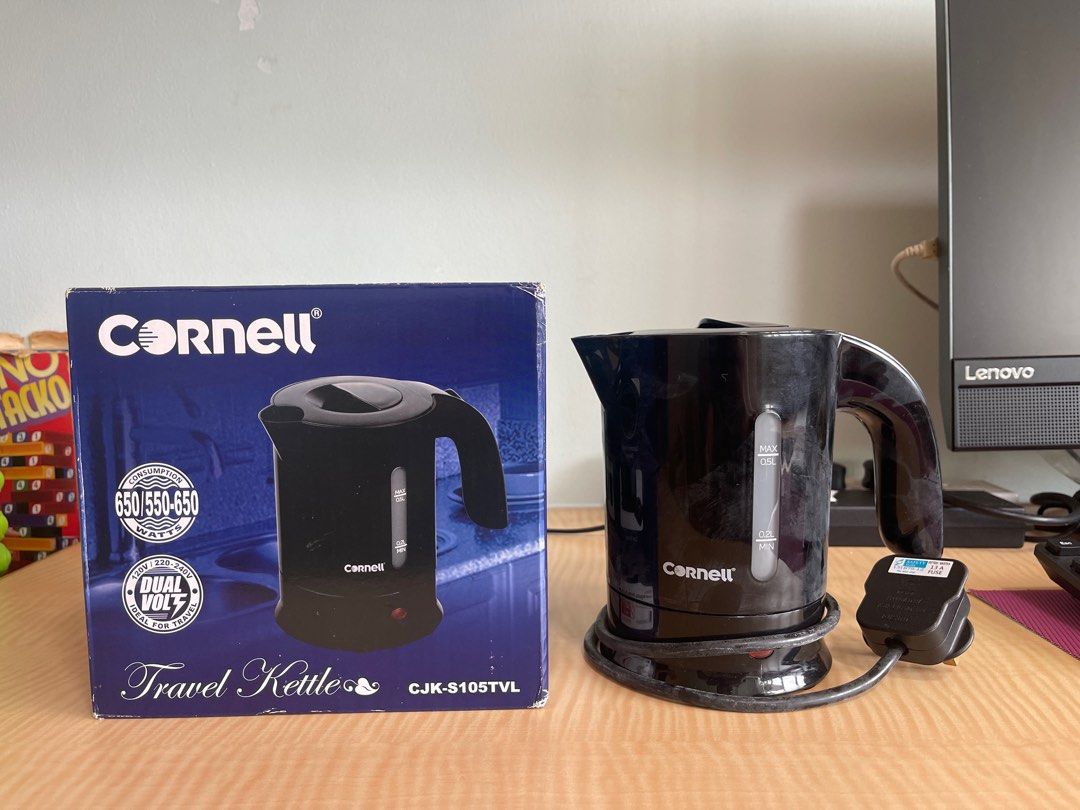 Cornell Travel Kettle TV Home Appliances, Kitchen