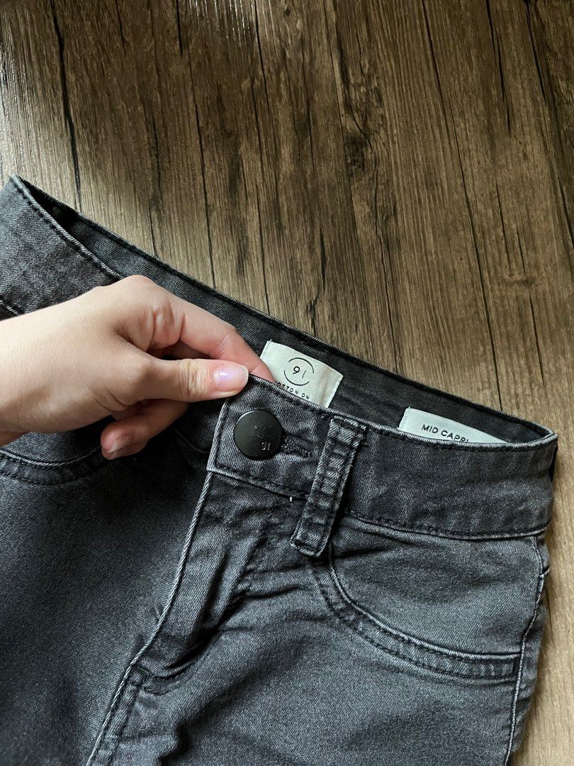 Cotton On 91 Mid Capri Jeggings, Women's Fashion, Bottoms, Jeans