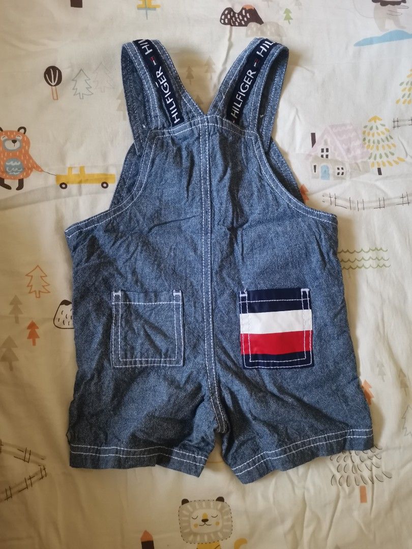 Denim Jumpers (Set of 2) (Category: Babies & Kids Fashion) located in Antipolo. Submitted by mysnarkles (Listing ID 1297142440, Image 3). Description: 1. authentic Tommy Hilfiger 2. authentic First Impressions.