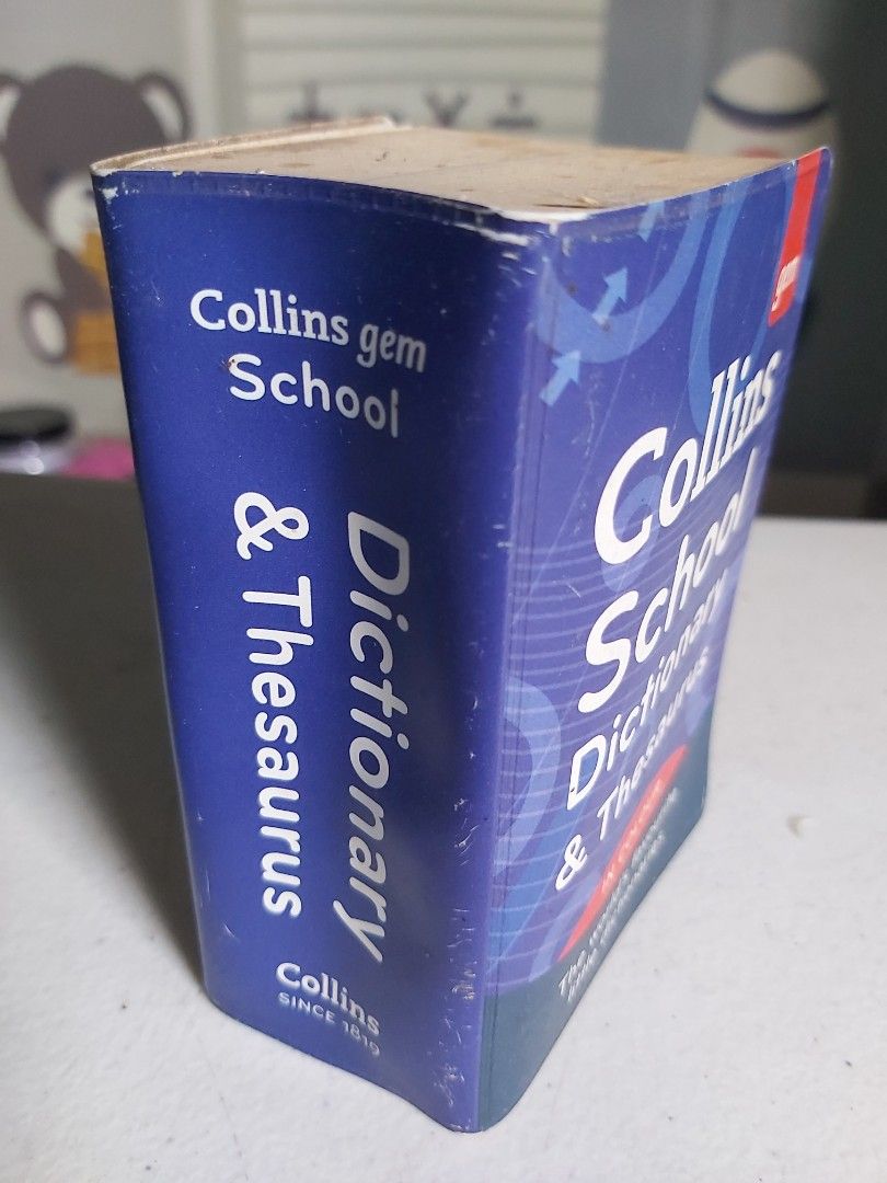 Dictionary Collins Thesaurus Pocket (Category: Textbooks) located in Manila. Submitted by trevy (Listing ID 1297135129, Image 3). Description: Dictionary still clear in inside and very readable even its small..