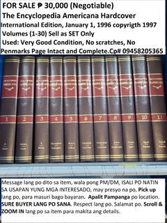 ENCYCLOPEDIA AMERICANA Hardcover COMPLETE IN 30 VOLUMES