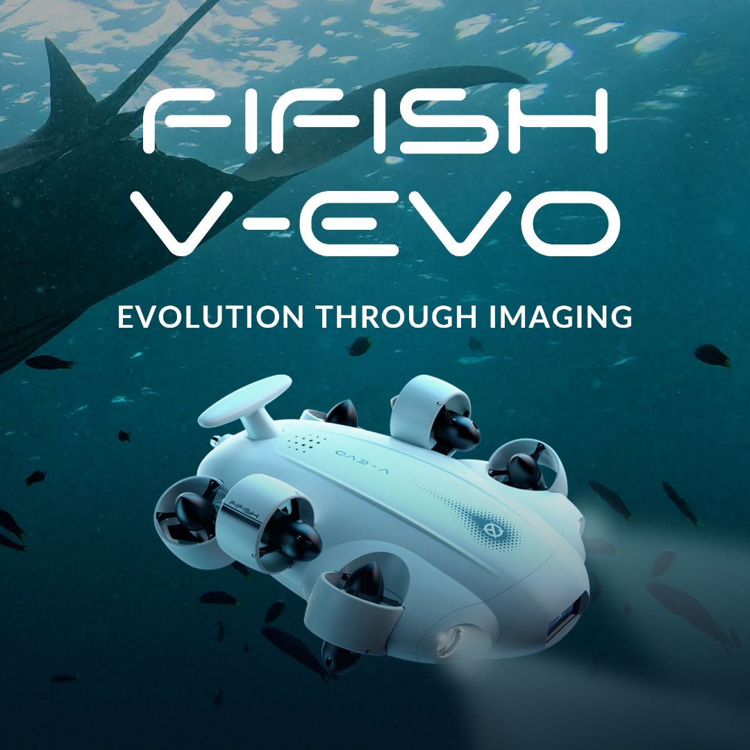 FIFISH V-EVO underwater drone experience being underwater