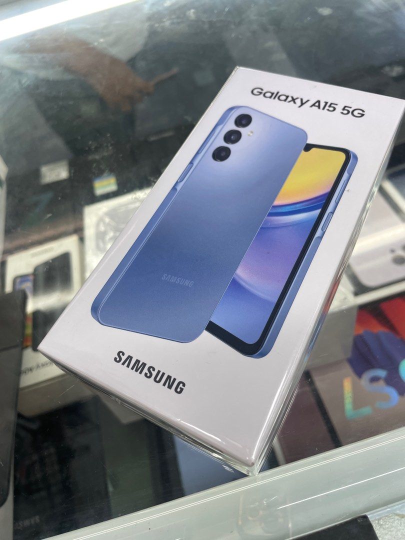 Galaxy A15 5g 128gb 4g ram (Category: Samsung) located in San Juan City. Submitted by tanexsulla42 (Listing ID 1297077966, Image 3). Description: We accept trade in Credit card / Home Credit Shipping Meet ups / Delivery Fb page: Ashley & Lyn.