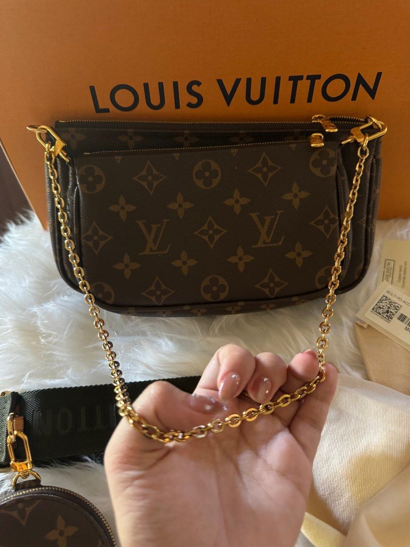 Guaranteed authentic LV multi pochette khaki (Category: Luxury Bags & Wallets) located in Naga. Submitted by akimadison.ph (Listing ID 1297226529, Image 3). Description: Guaranteed authentic LV multi pochette khaki Comes complete with receipt .