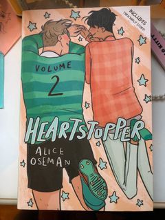 heartstopper volume 2 - alice oseman comic book graphic novel