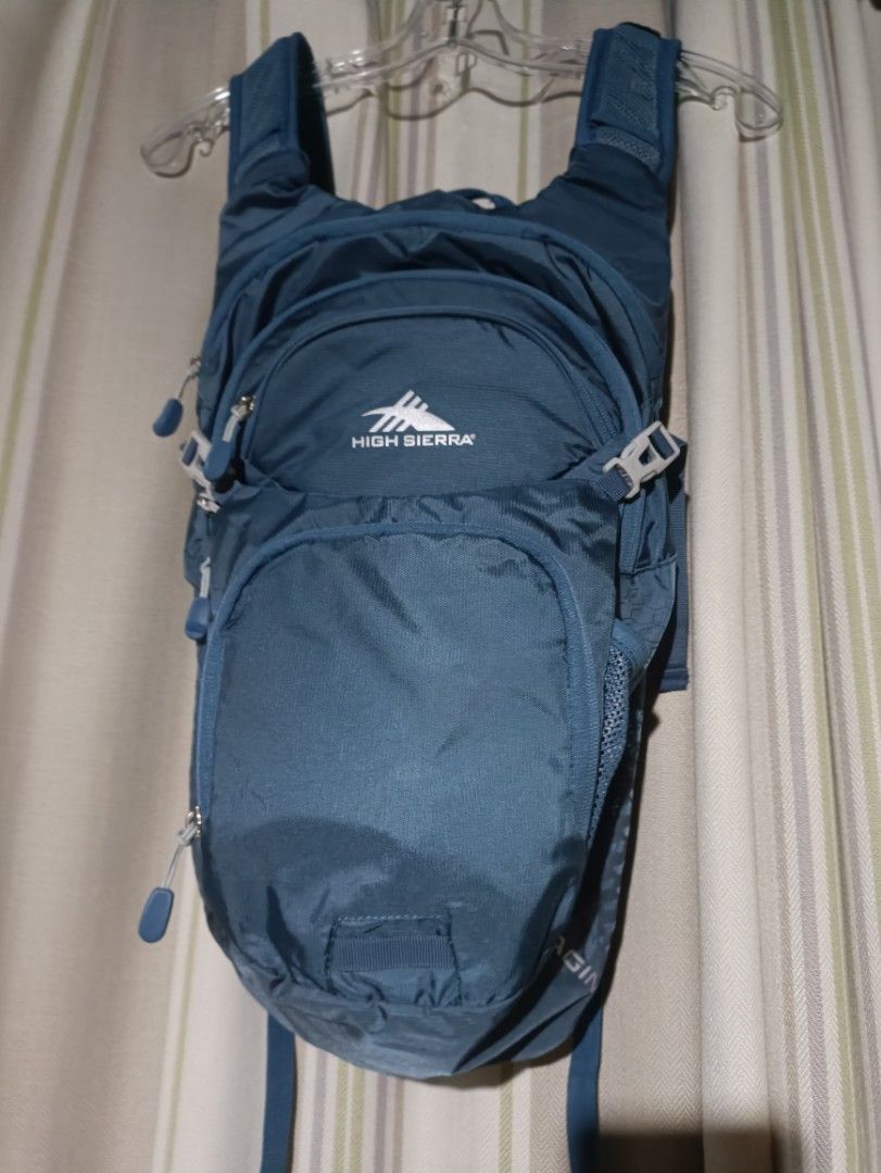 High Sierra Cragin 12L Hydration Backpack Grey/Blue(no bladder) (Category: Backpacks) located in San Pablo. Submitted by tailz_and_wacko (Listing ID 1297171786, Image 1). Description: good as new ganda sa personal.