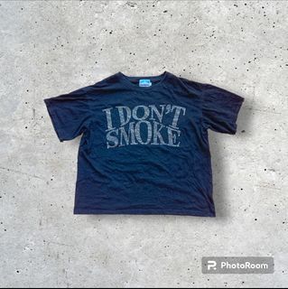 I Don't Smoke Rhinestone T-shirt