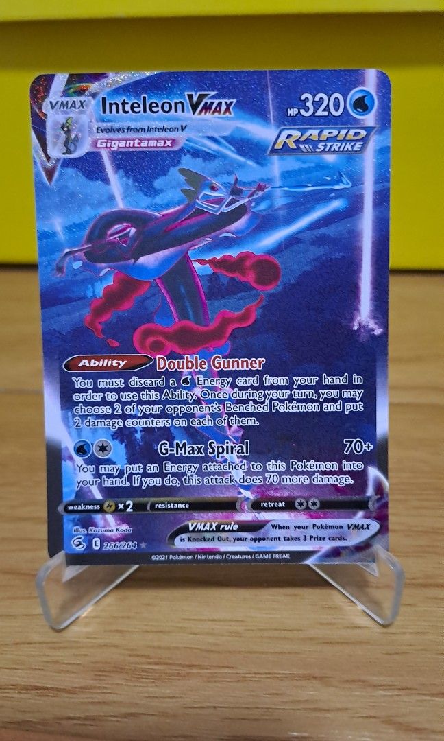 gigantamax inteleon pokemon card Amazon.com: Pokemon TCG Holiday 2024 Calendar : Office Products