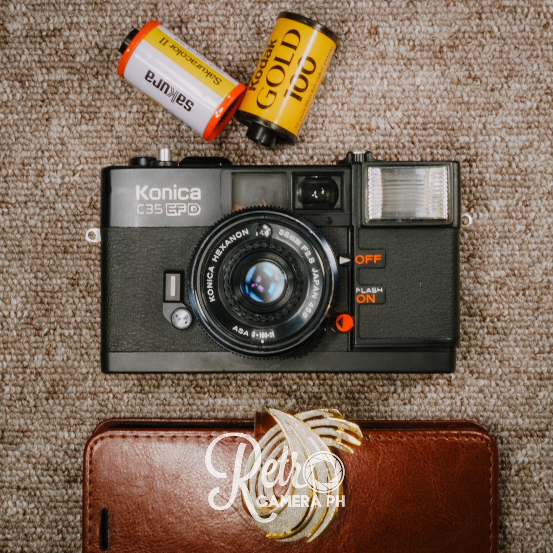 Konica C35 EFD Serial No.608903 RARE in Philippine Market, Photography ...