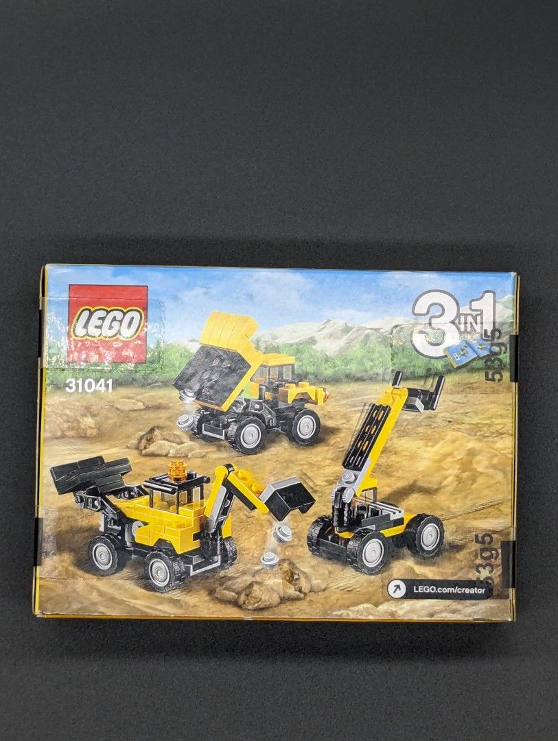 LEGO Creator Construction Vehicles 31041 Hobbies Toys Toys Games on Carousell