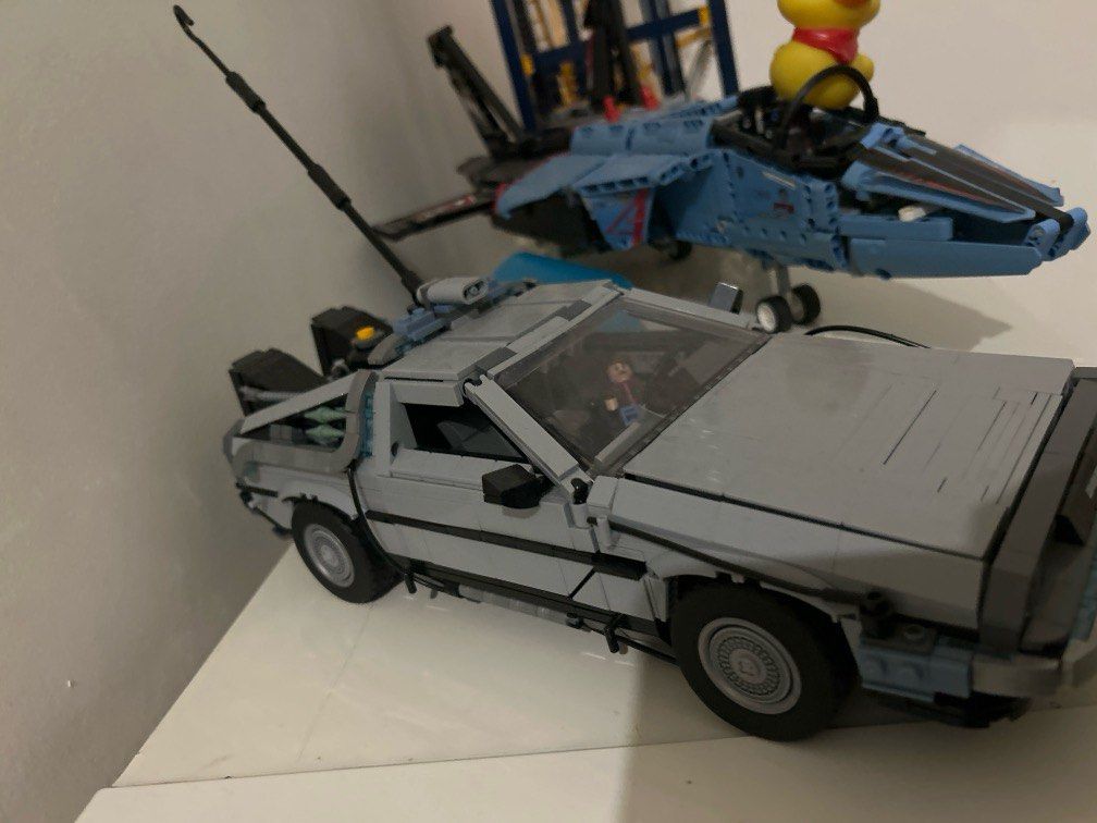 Lepin Back to the Future assembled car Hobbies Toys Toys Games on Carousell