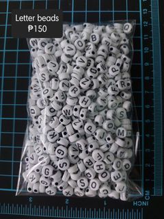 Letter beads (approximately 500pcs)