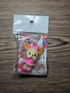 minnie mouse cuddly bear takara tomy arts japanese gashapon keychain capsule toy