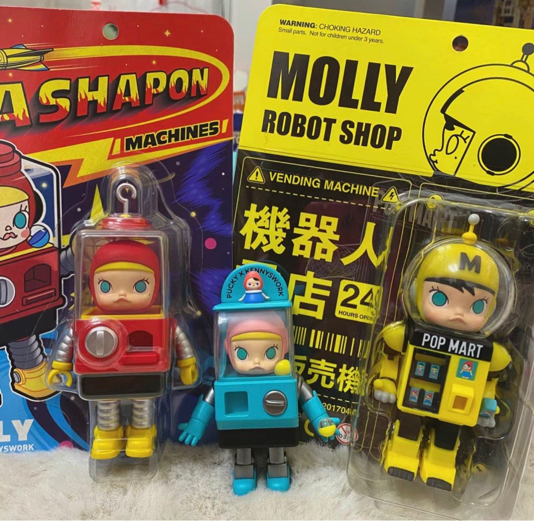 Molly a shapon machines 機器人吊卡MOLLY ROBOT SHOP 機器人