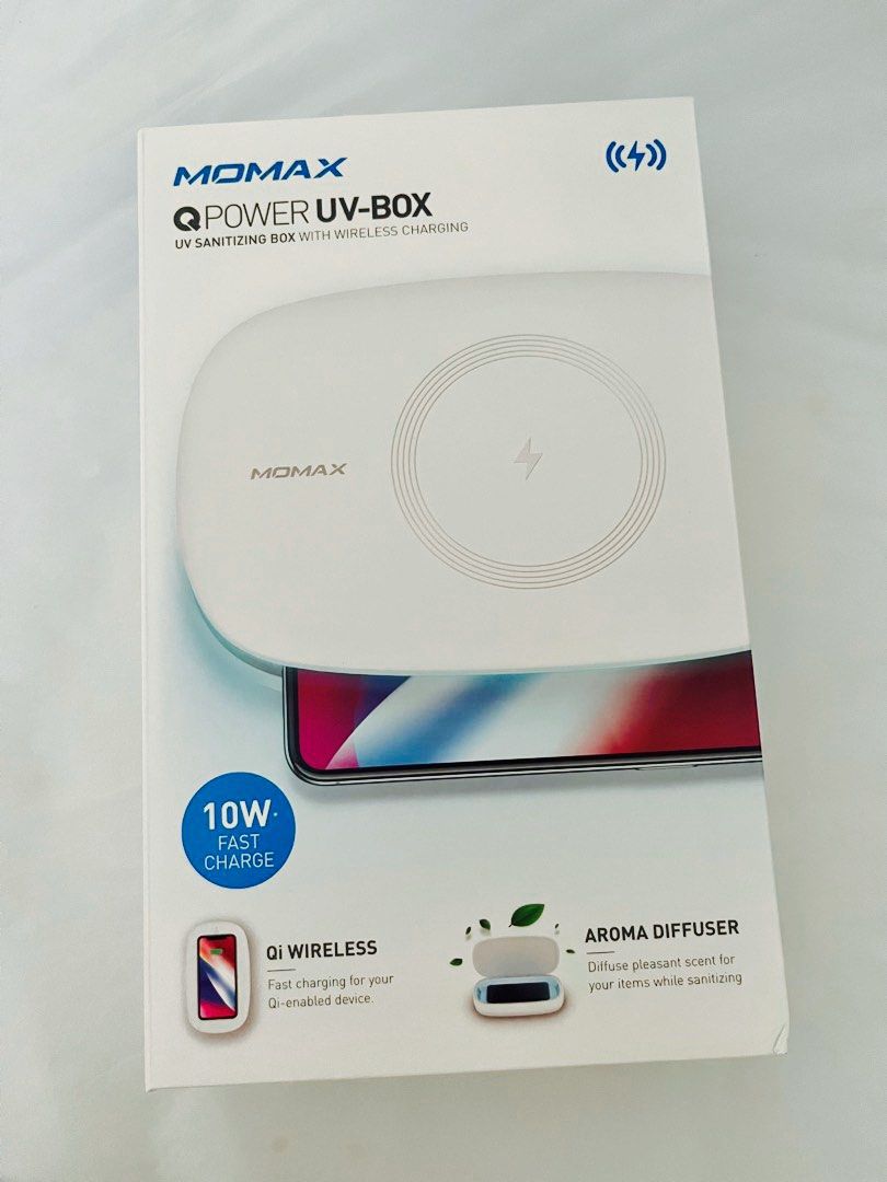 Momax Qpower Momax Uv Sanitizing Box Momax UV-Box UV Sanitizing
