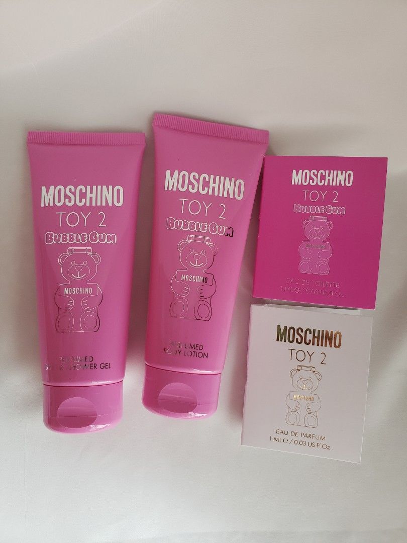 Moschino Toy 2 Bubble Gum lotion shower gel perfume set Carousell