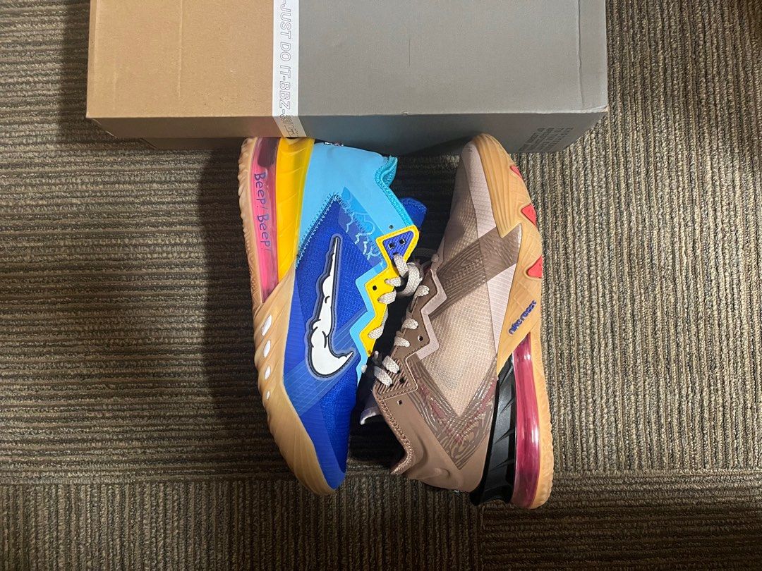 lebron space jam shoe box
