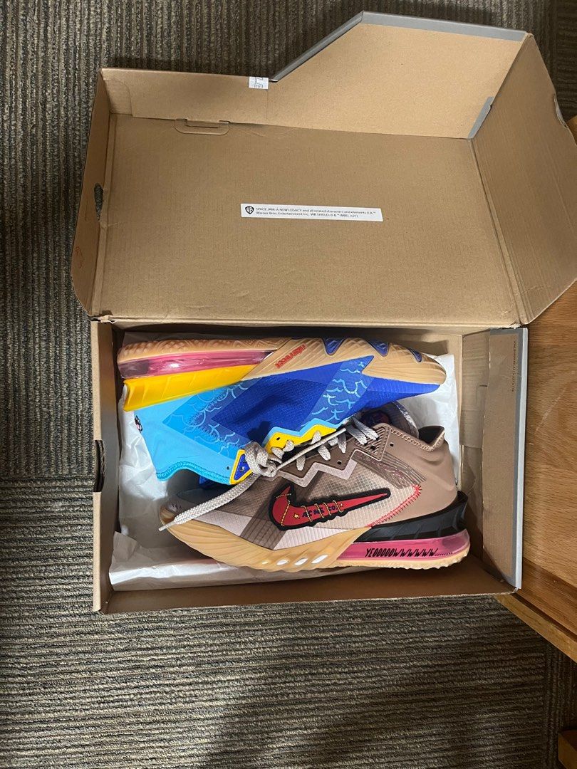 Special Edition Sneaker Box Nike Nike Lebeon 21 Space Jam Special/Limited  Edition, Men's Fashion