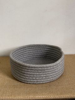 Nordic rattan woven rope baskets