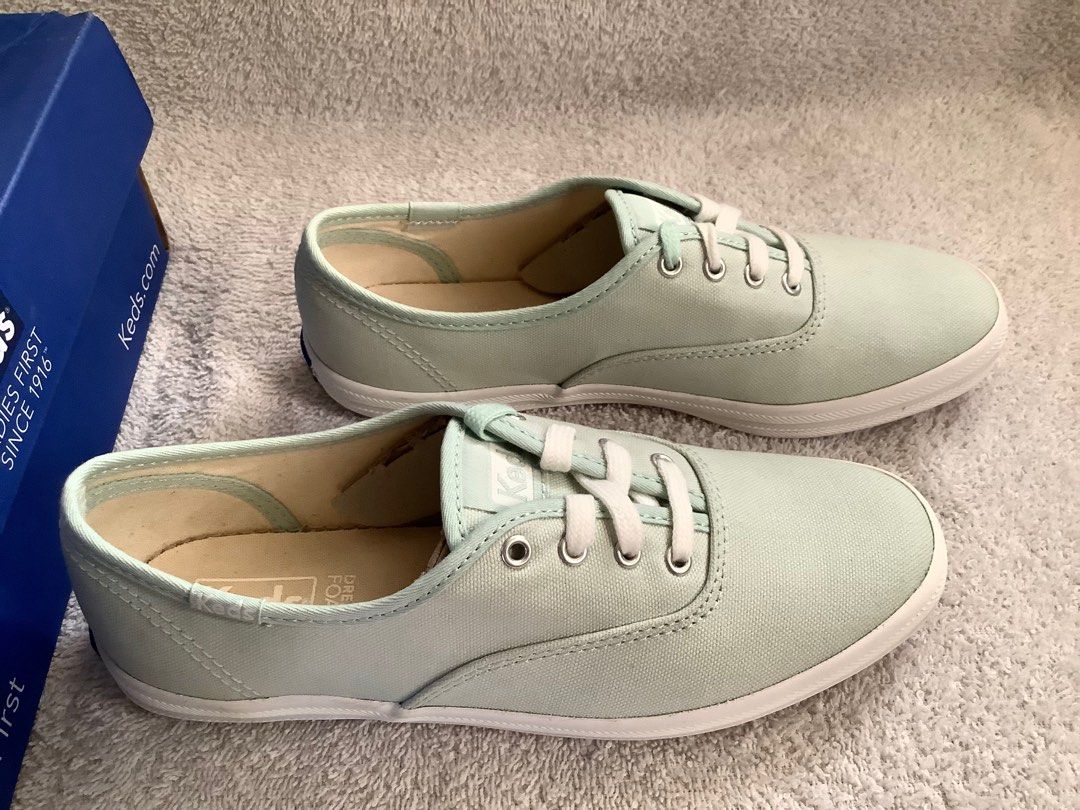 Mint green keds deals