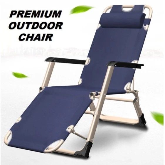 PROMO Left 2 - Navy Blue Waterproof Outdoor Fishing Chair, Sports  Equipment, Hiking & Camping on Carousell