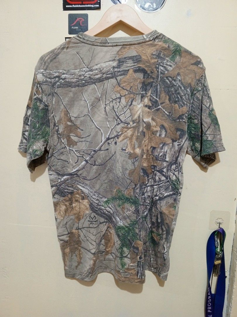 Realtree Blue Yonder Mens Short Sleeve Fishing Guide Shirt- 2XL, Men's