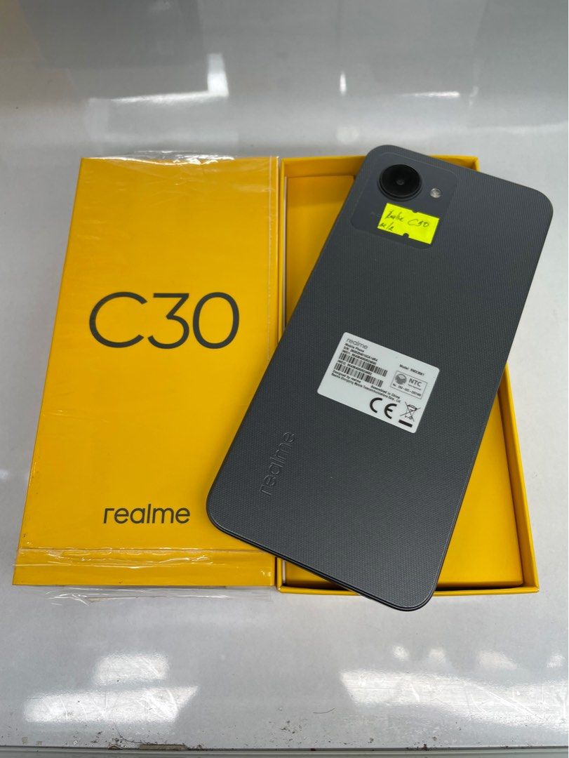 Realme C30 32gb 3g ram (Category: Realme) located in San Juan City. Submitted by tanexsulla42 (Listing ID 1297149044, Image 2). Description: We accept trade in Credit card / Home Credit Shipping Meet ups / Delivery Fb page: Ashley & Lyn.
