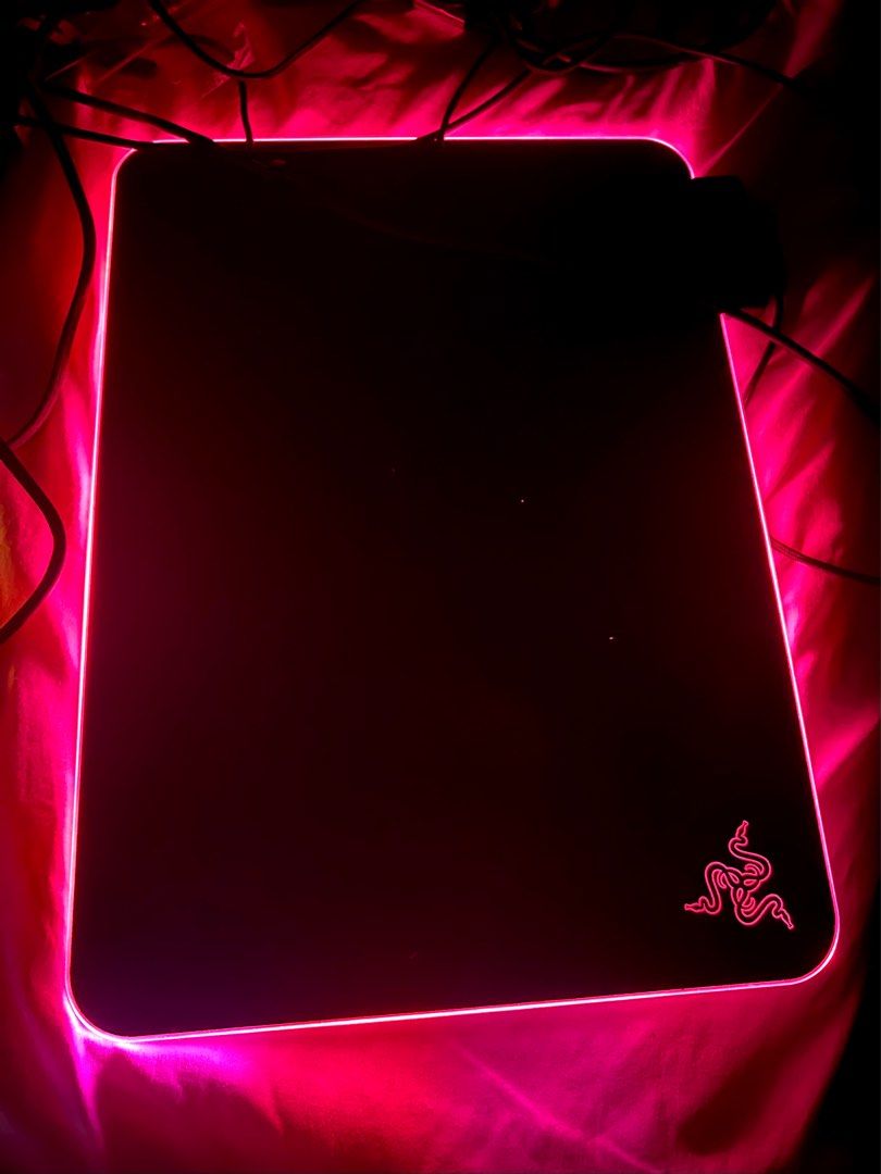 RUSH SALE! RAZER FIREFLY V2 HARD SURFACE GAMING MOUSE PAD (Category: Mouse & Mousepads) located in Pasay City. Submitted by mariacienna (Listing ID 1297128903, Image 2). Description: - may stains lang po (refer to the pic) *doesn’t affect its performance naman* - box misplaced already - working in good condition - bought this for P3495 @ datablitz last 2021 .