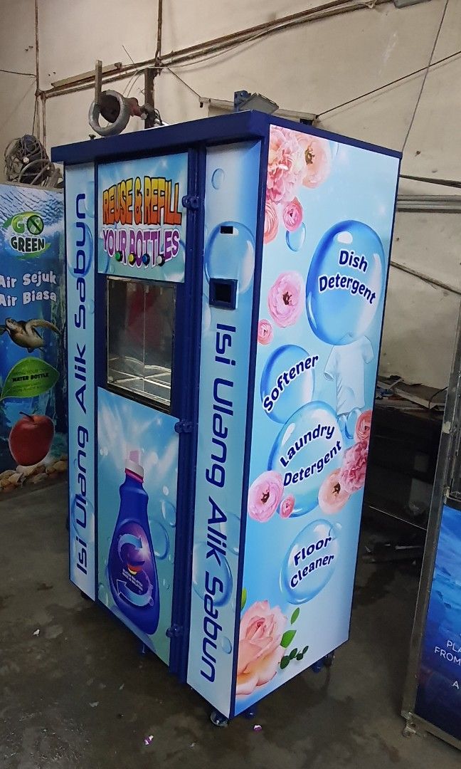 Sabun Vending Machine Layan Diri, Looking For on Carousell